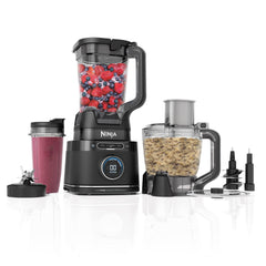 Ninja - Detect Kitchen System Power Blender + Processor Pro with BlendSense Technology - Black
