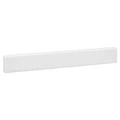 18 - 1/2 in. Cultured Marble Backsplash in White