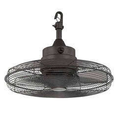 Home Decorators Collection Calthorpe 20 in. Portable Natural Iron Ceiling Fan