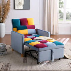 Versatile Sleeper Chair with Removable Pillow