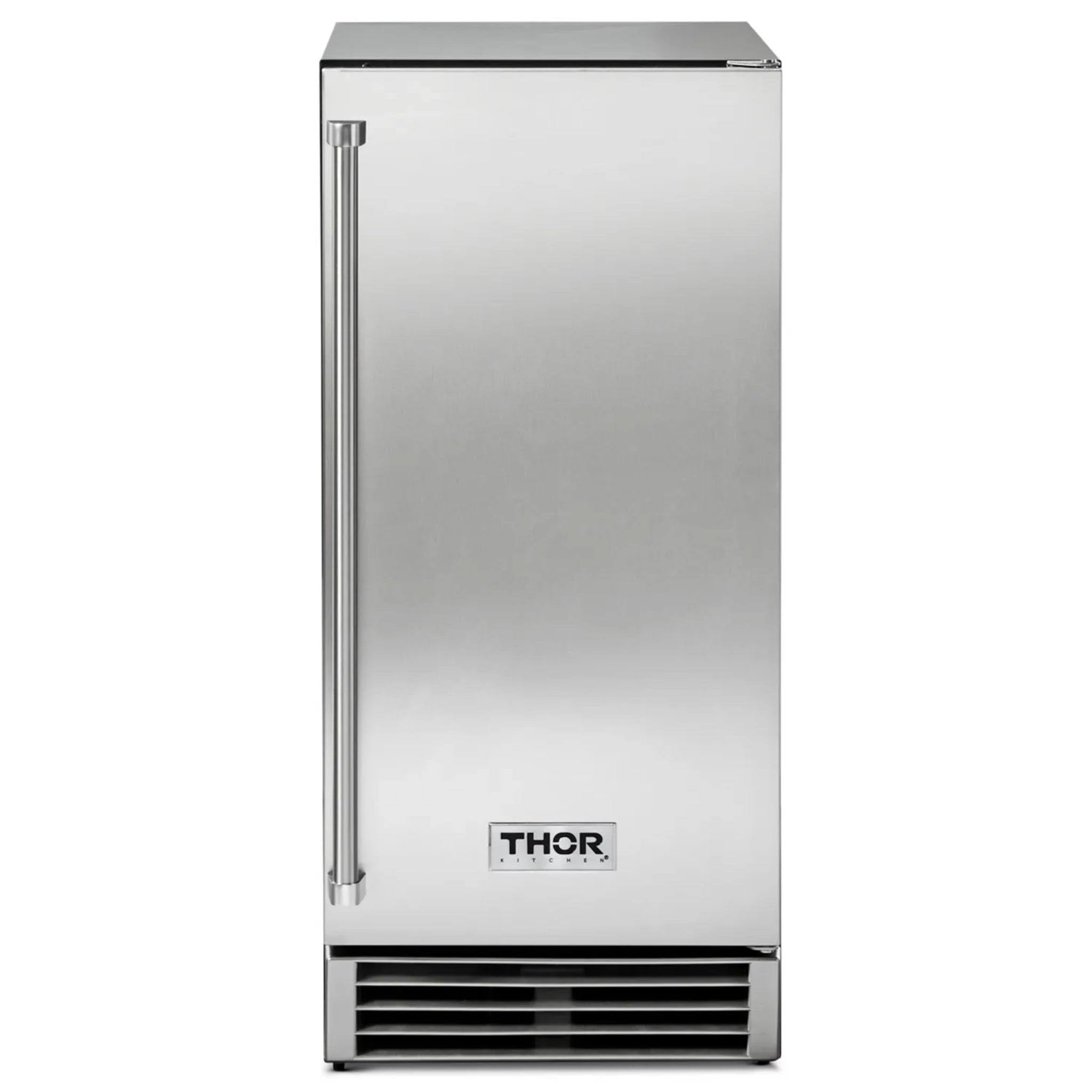 Thor Kitchen - 15 inch Built - In Ice Maker - Stainless Steel TIM1501