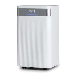 32 Pints 2000 Sq.ft Basement Dehumidifier with Drain Hose, 24H Timer & 3 - Color Indicator, Quiet Portable Dehumidifier for Home, Bedroom, Bathroom