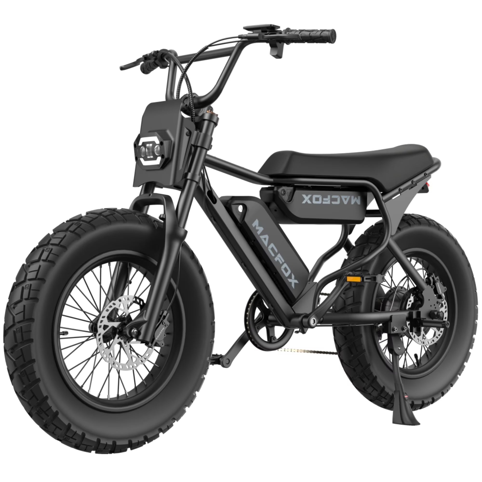 MACFOX X7 Adult Electric Bike, 750W E - Bike, 25 MPH, 48V 13ah Removable Battery, 35 - Mile Range, Hydraulic Brakes, Upgraded 20x5.0 Wide Rear Tire